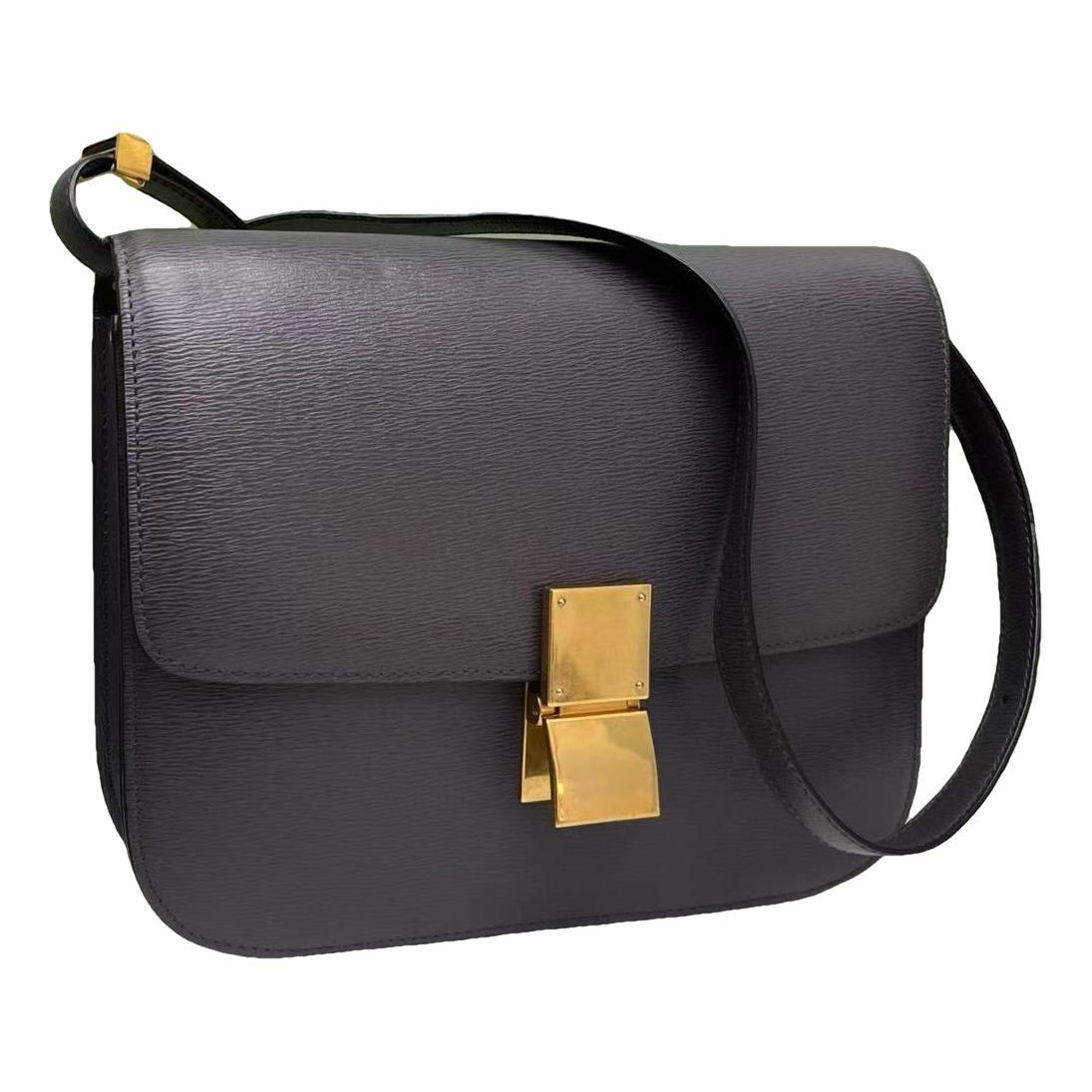 Classic leather crossbody bag