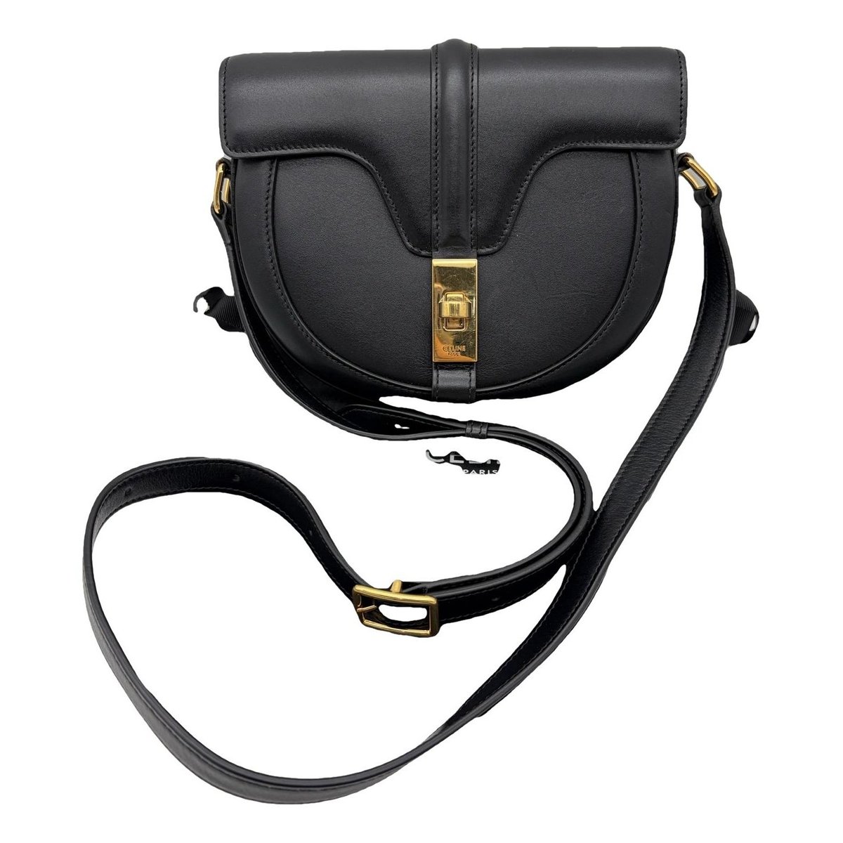 SAC 16 BESACE leather handbag
