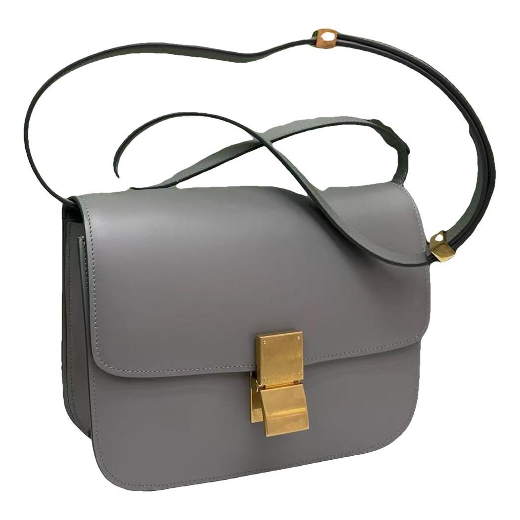 Classic leather crossbody bag