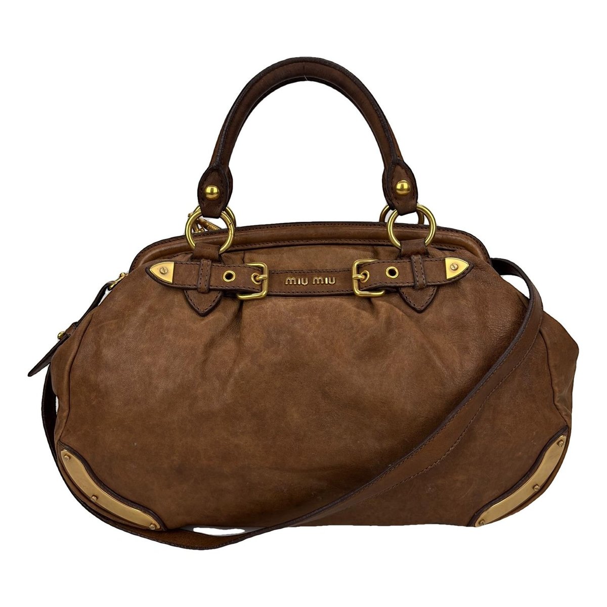 Vitello leather handbag