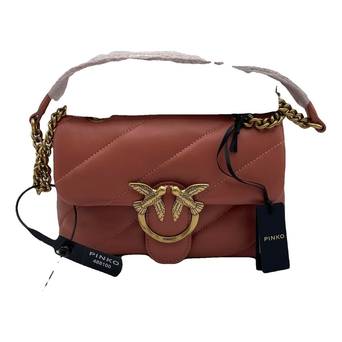 Leather crossbody bag