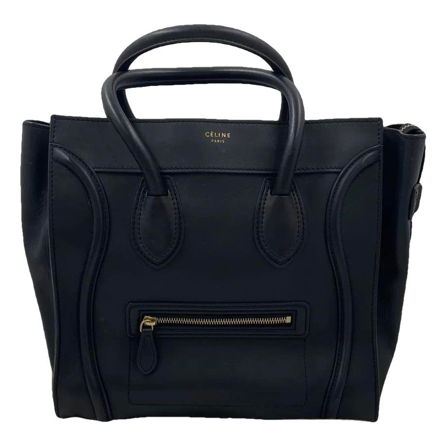 Luggage leather handbag