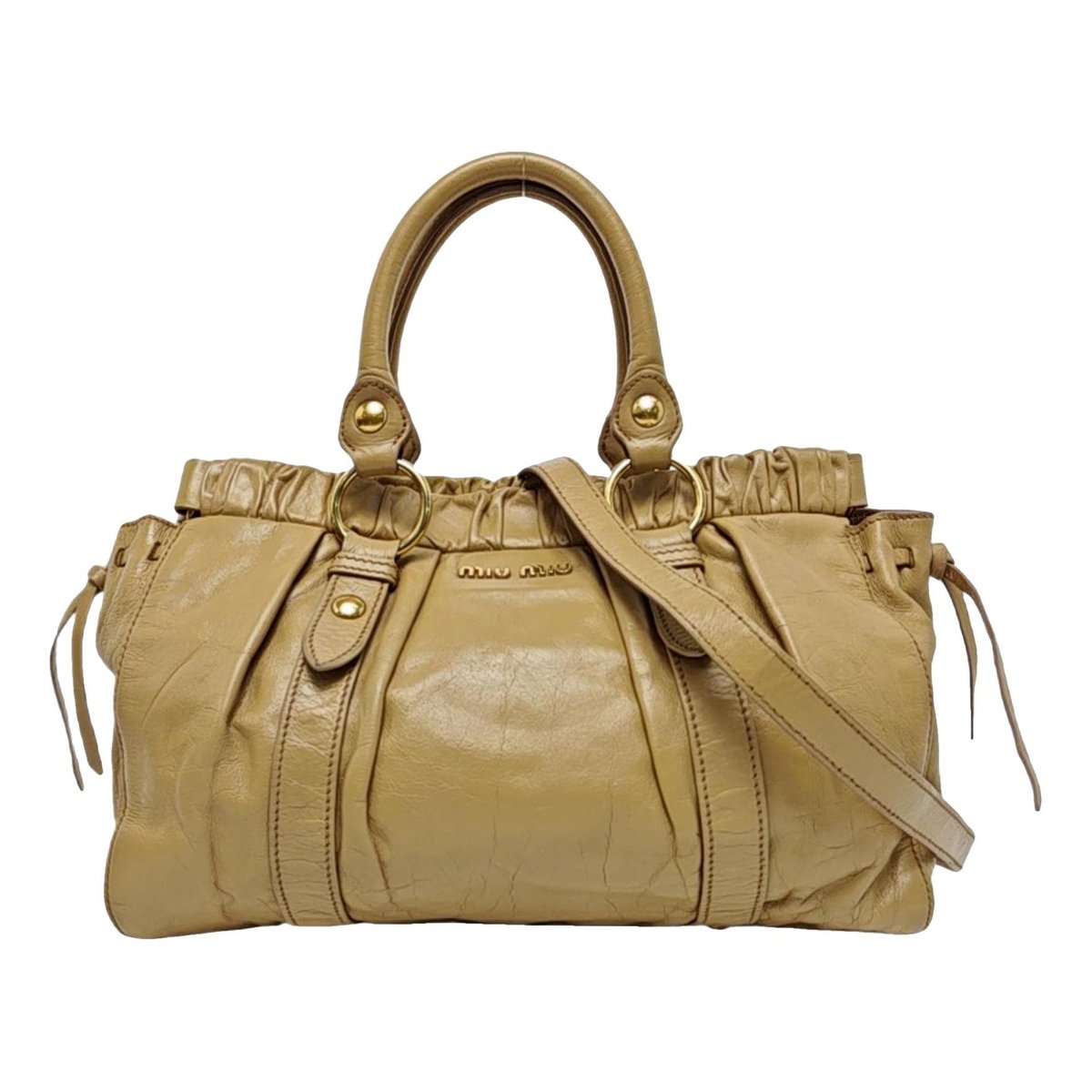 Vitello leather handbag
