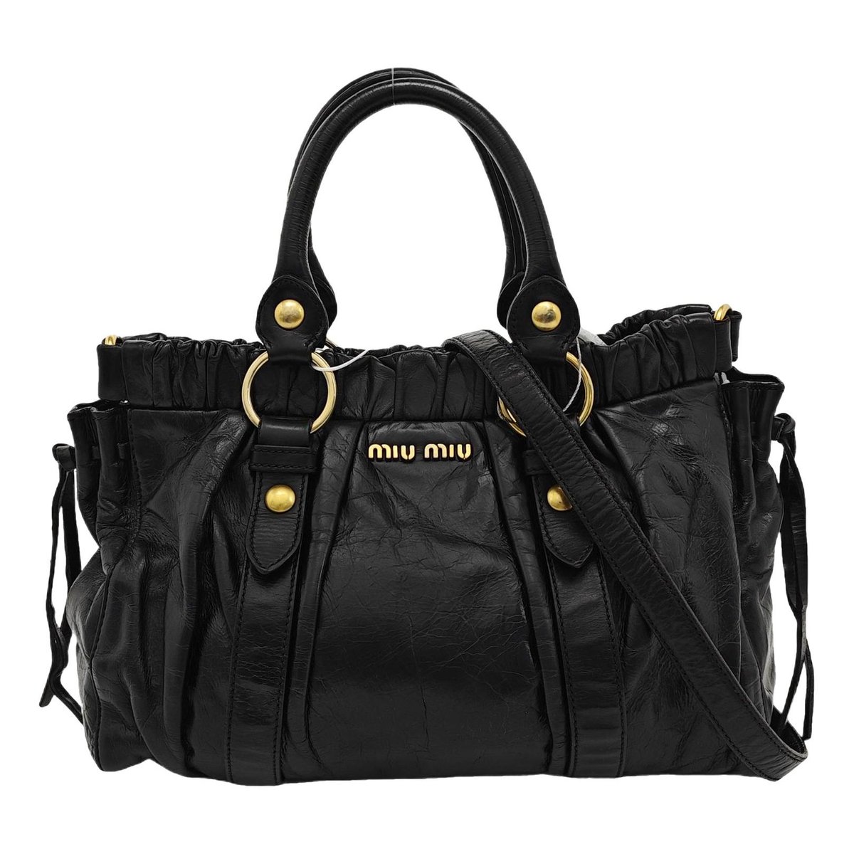 Vitello leather handbag