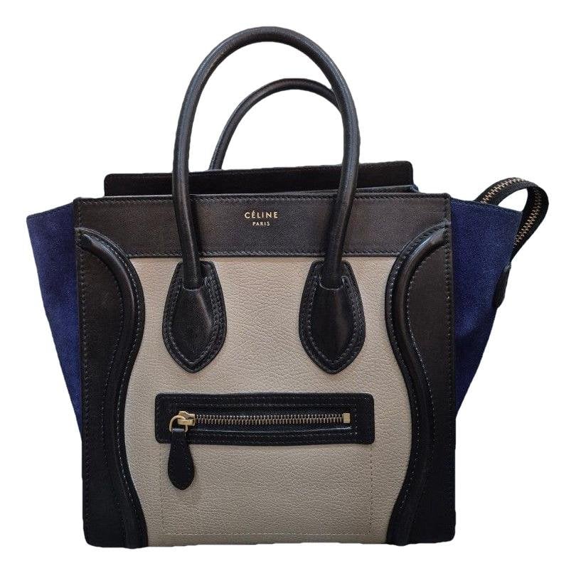 Luggage leather tote