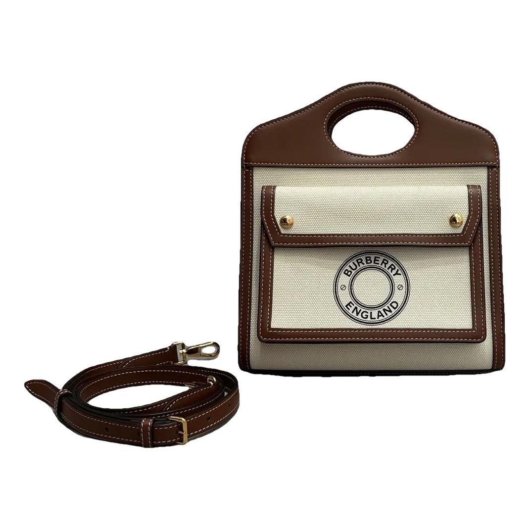 Pocket cloth crossbody bag