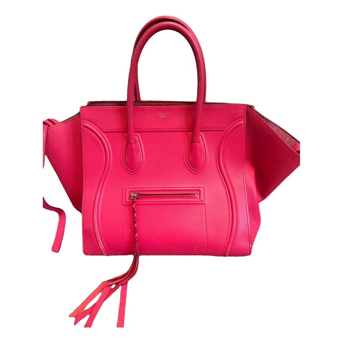 Luggage leather handbag