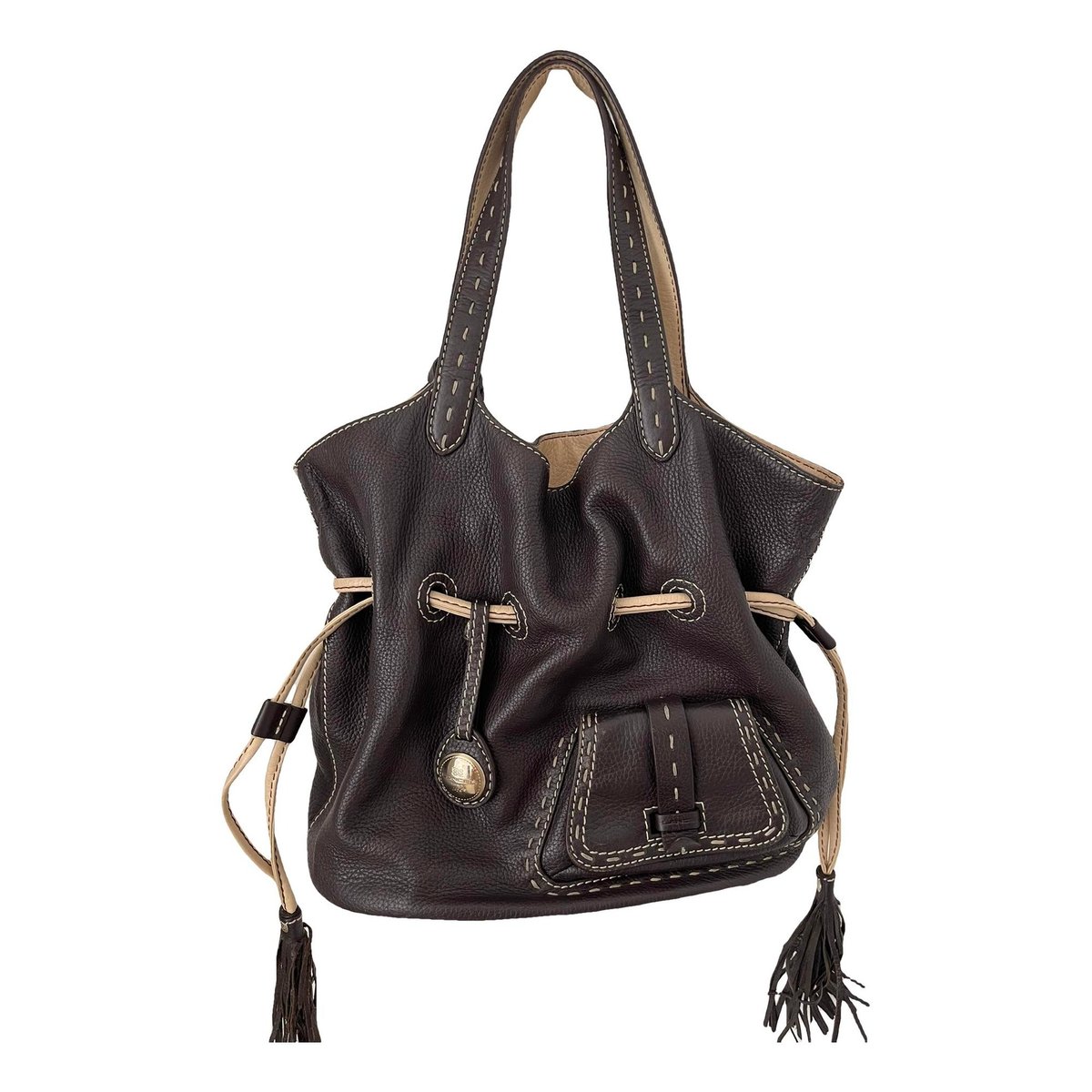 Brigitte Bardot leather handbag