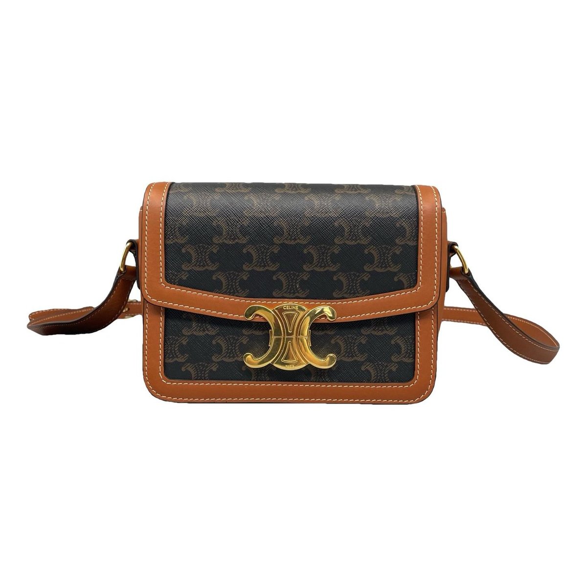 Triomphe cloth handbag