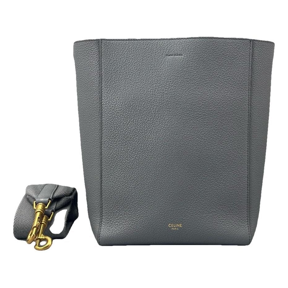Seau Sangle leather handbag