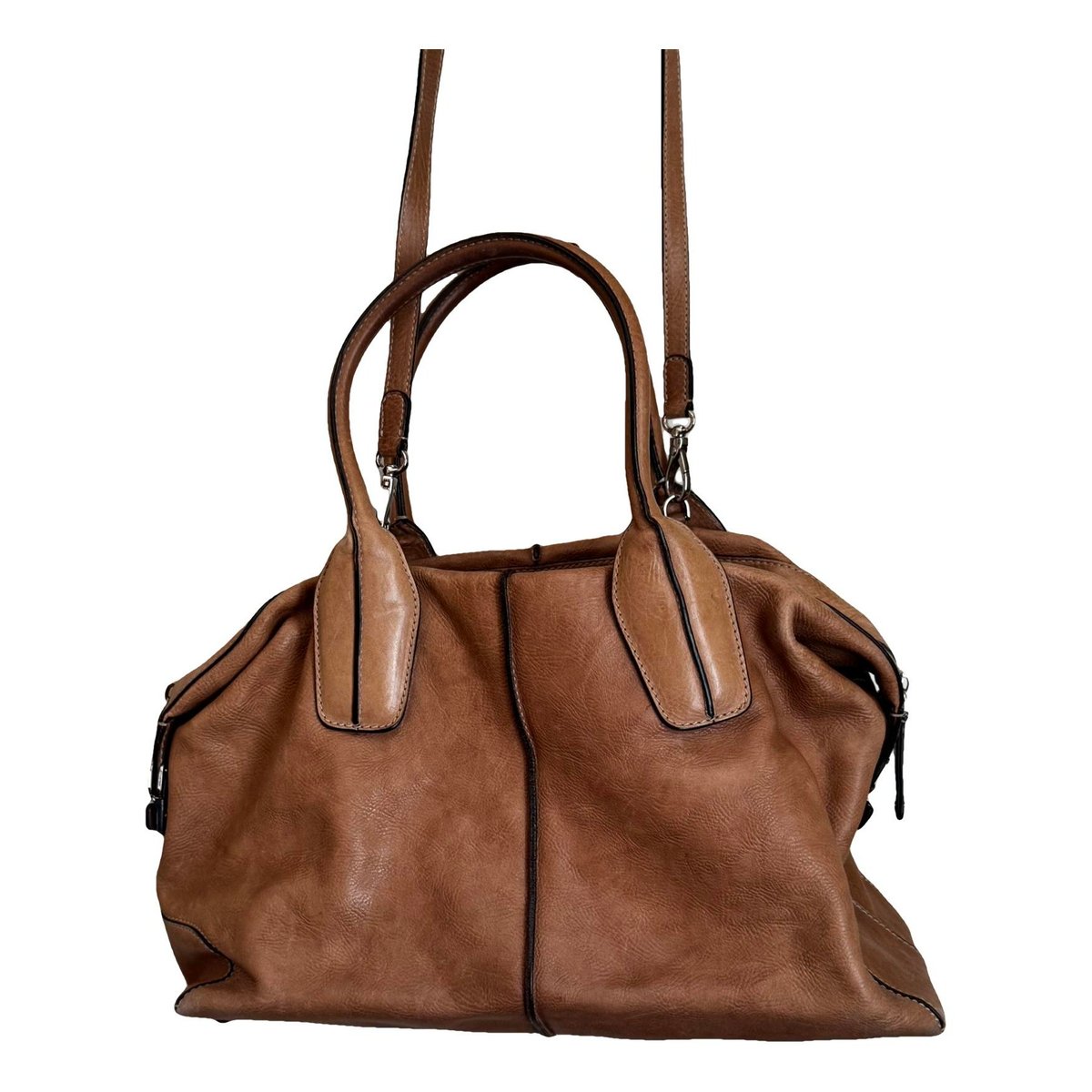 D Bag leather handbag