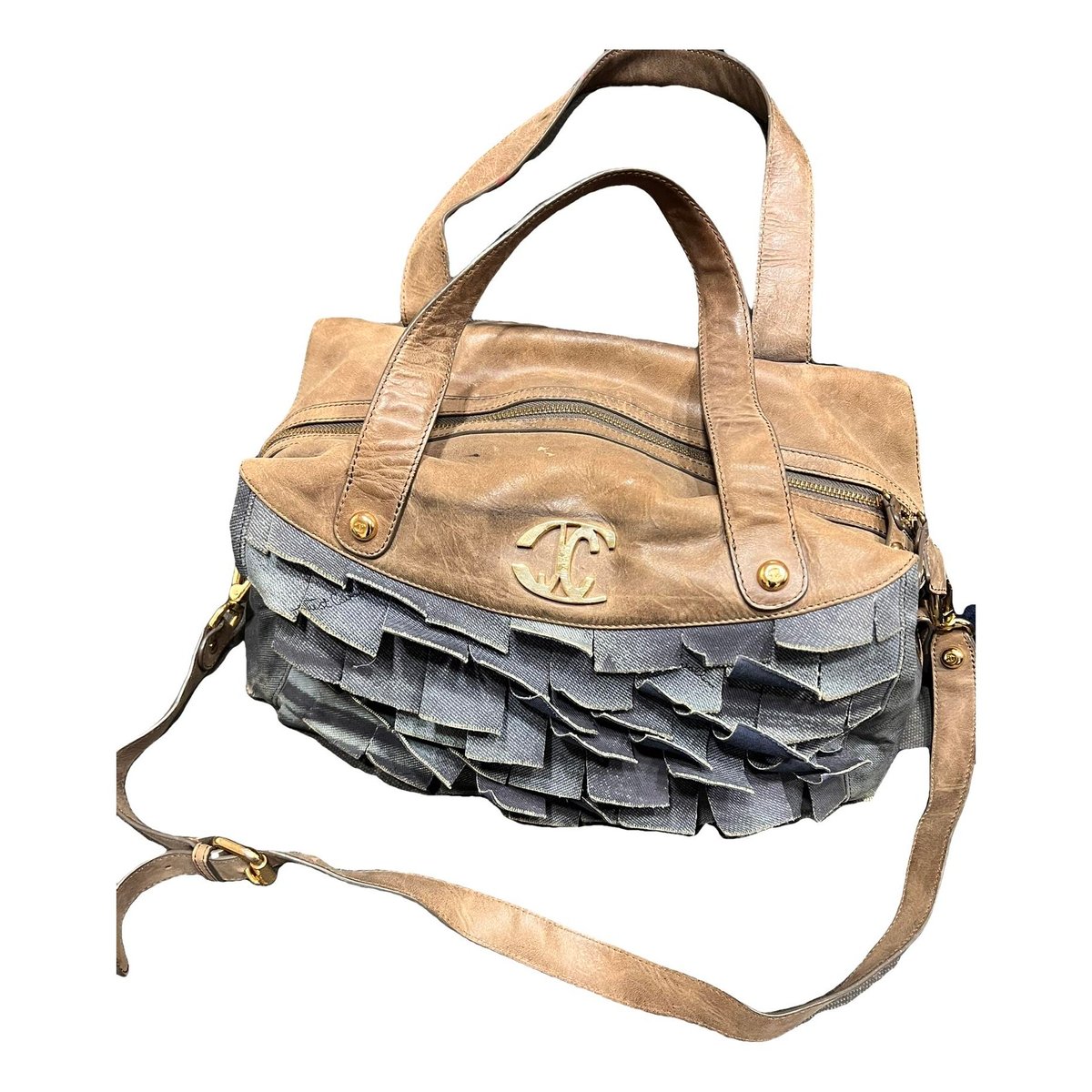 Leather tote