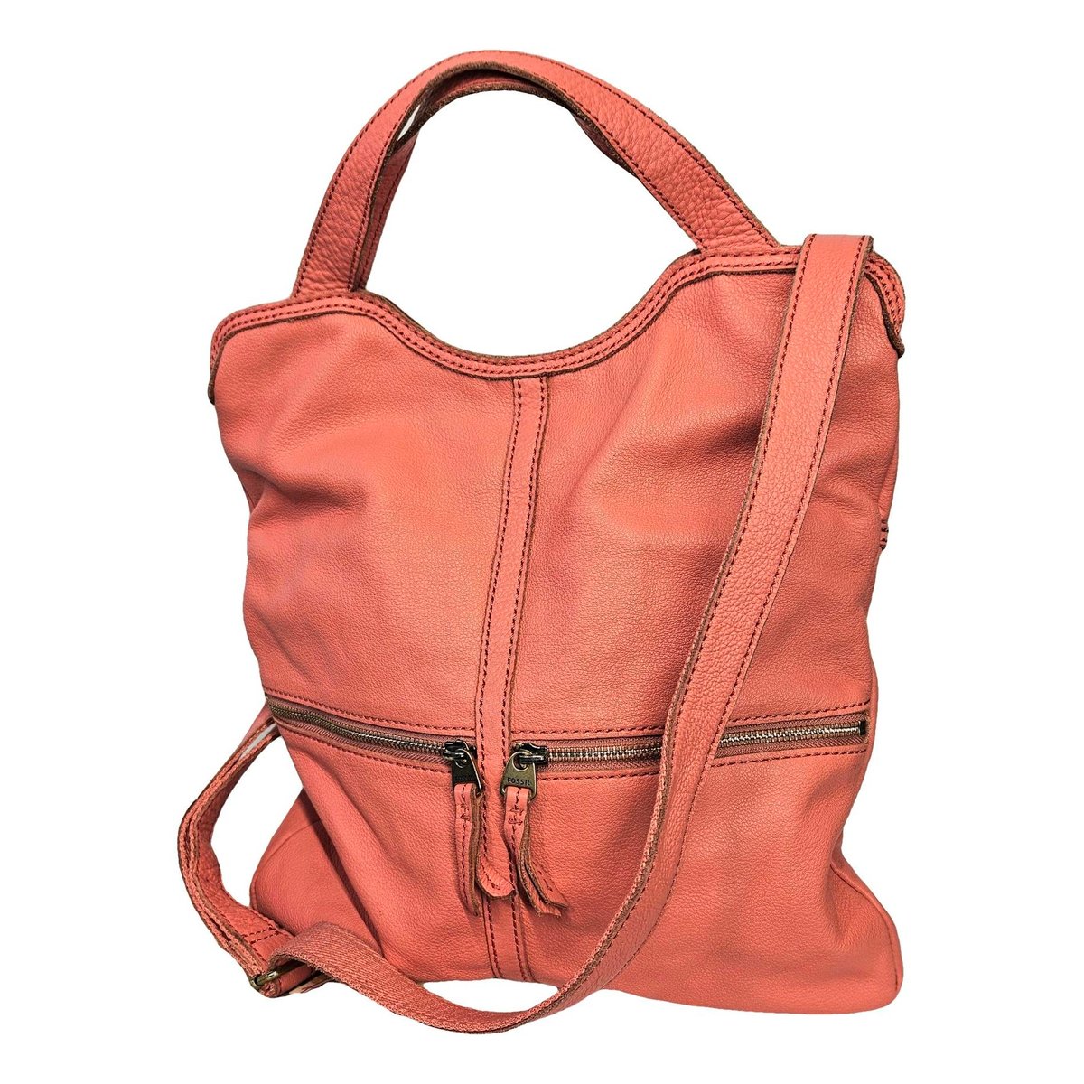 Leather crossbody bag