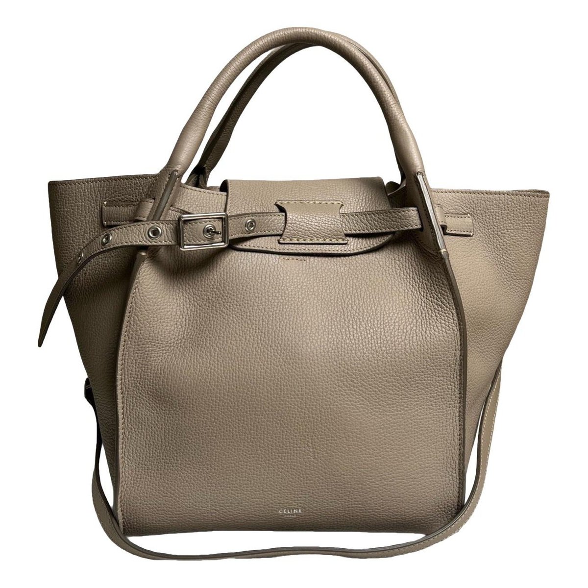 Big Bag leather handbag