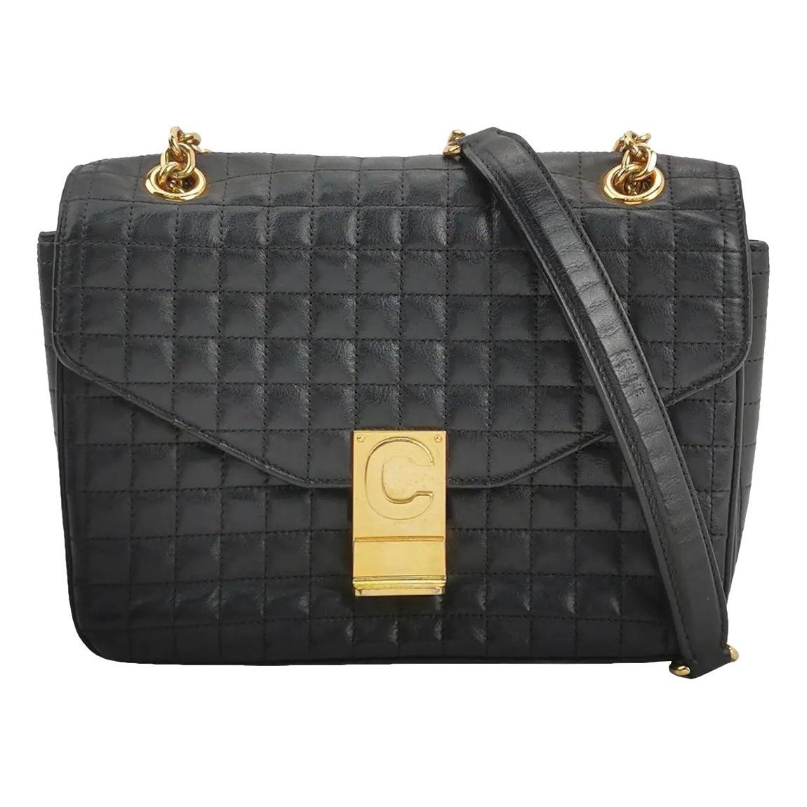 C bag leather handbag