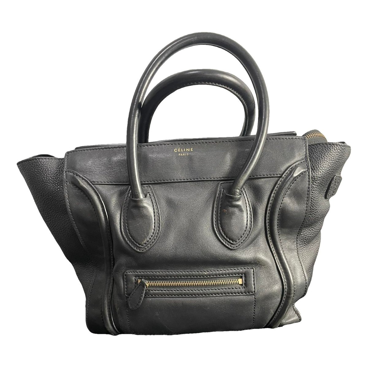 Luggage leather handbag