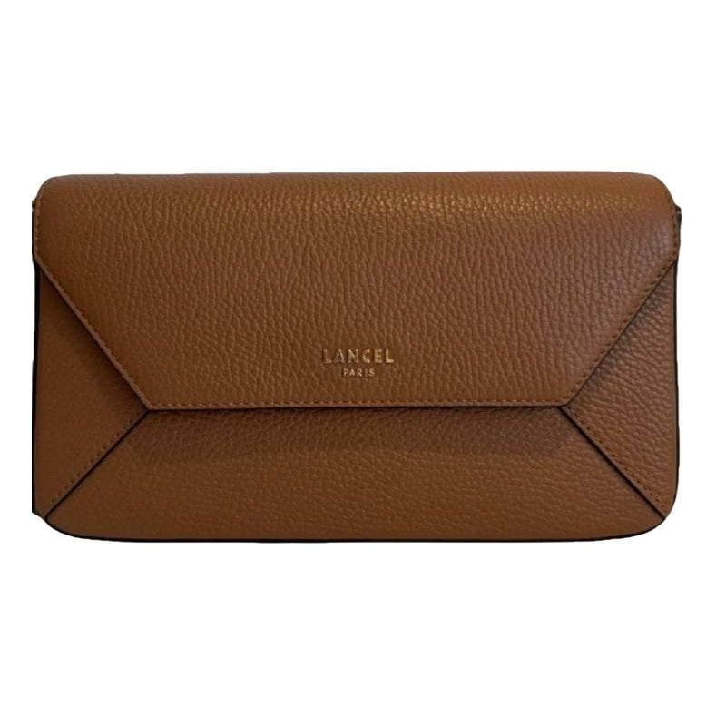 Lettrines leather crossbody bag