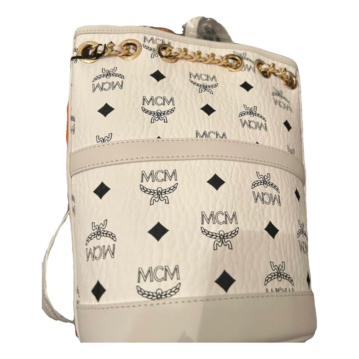 Heritage Drawstring leather clutch bag
