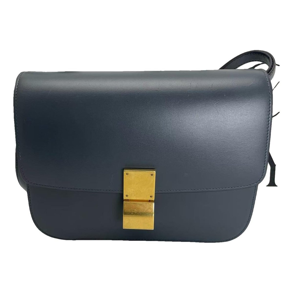 Classic leather crossbody bag