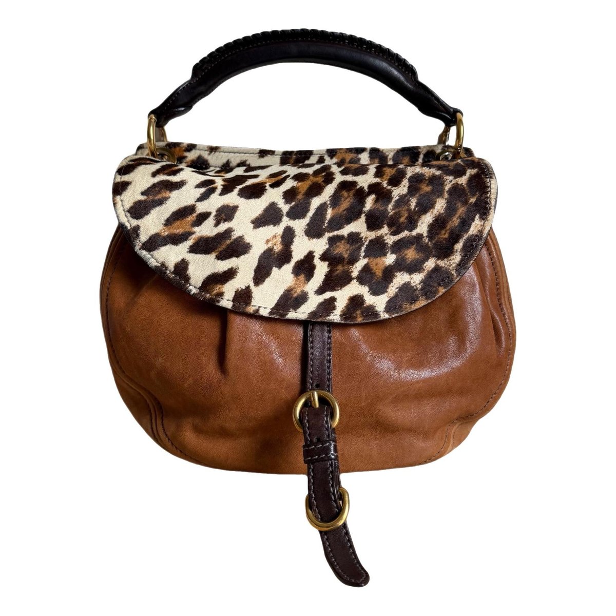 Coffer pony-style calfskin handbag