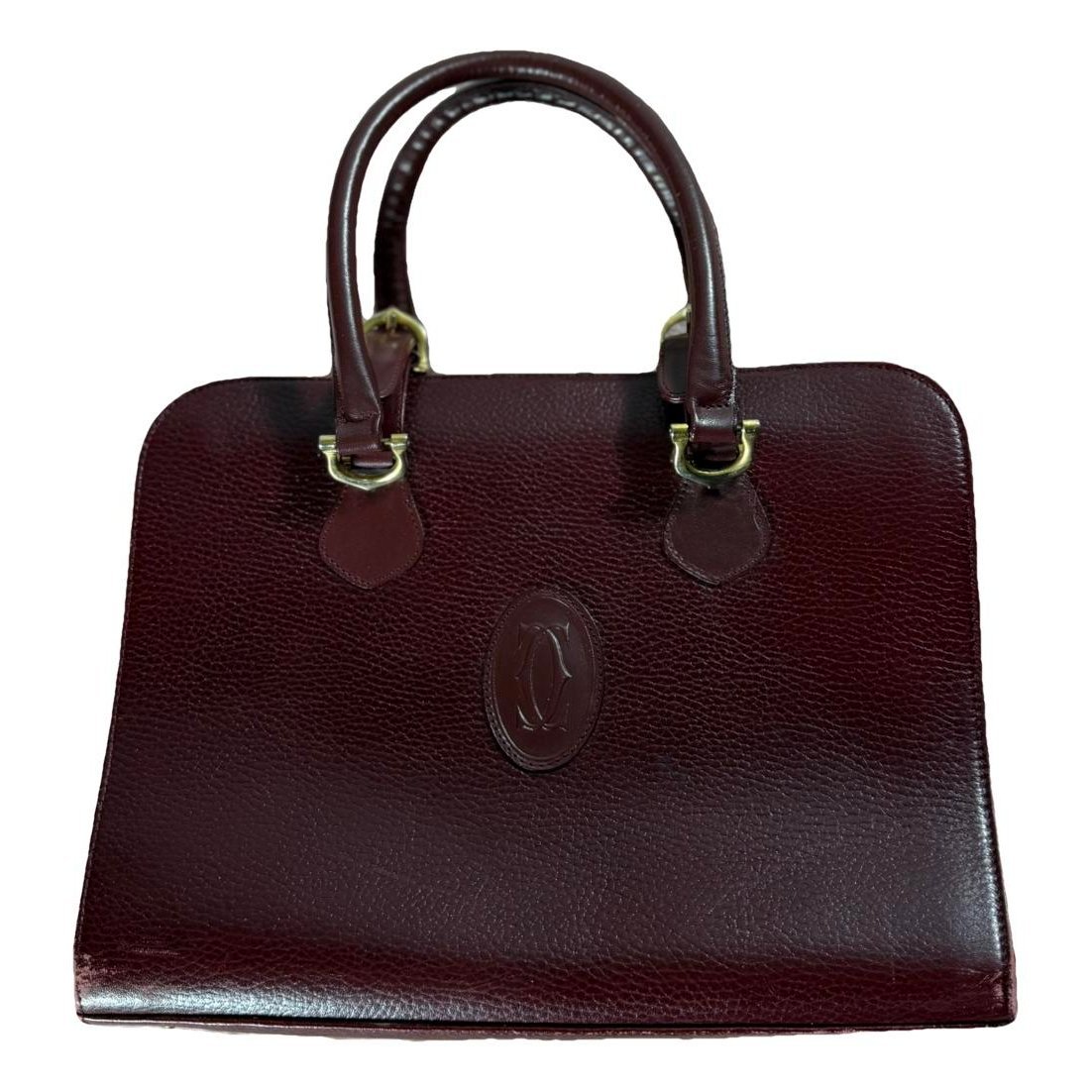 Guirlande leather handbag