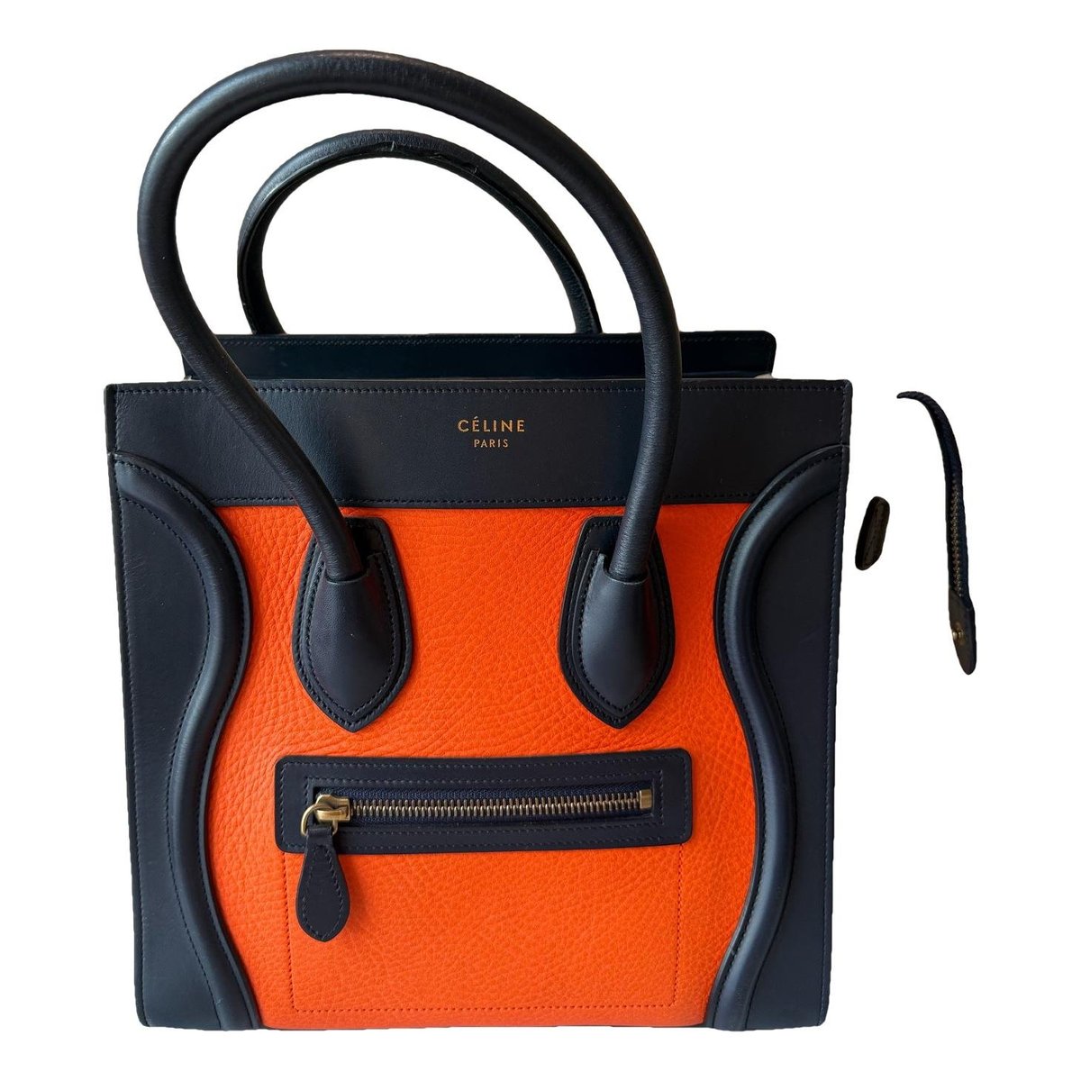 Luggage leather handbag