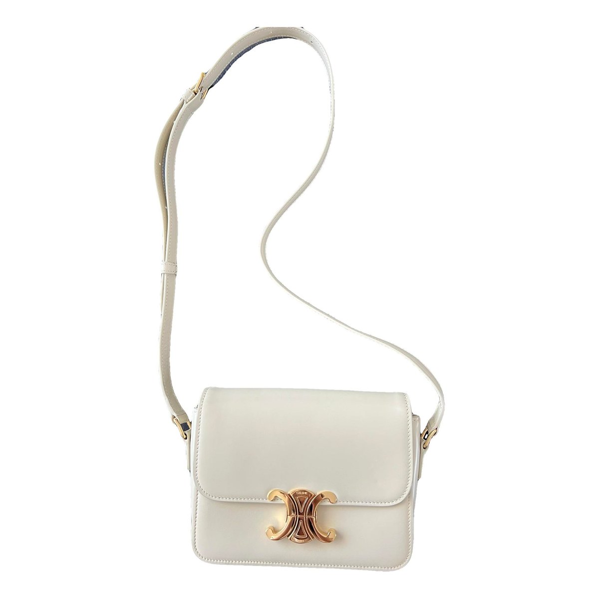 Triomphe leather handbag