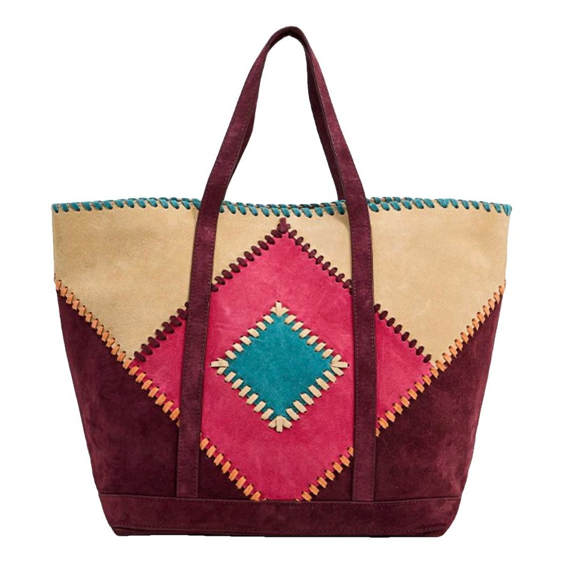 Cabas leather tote