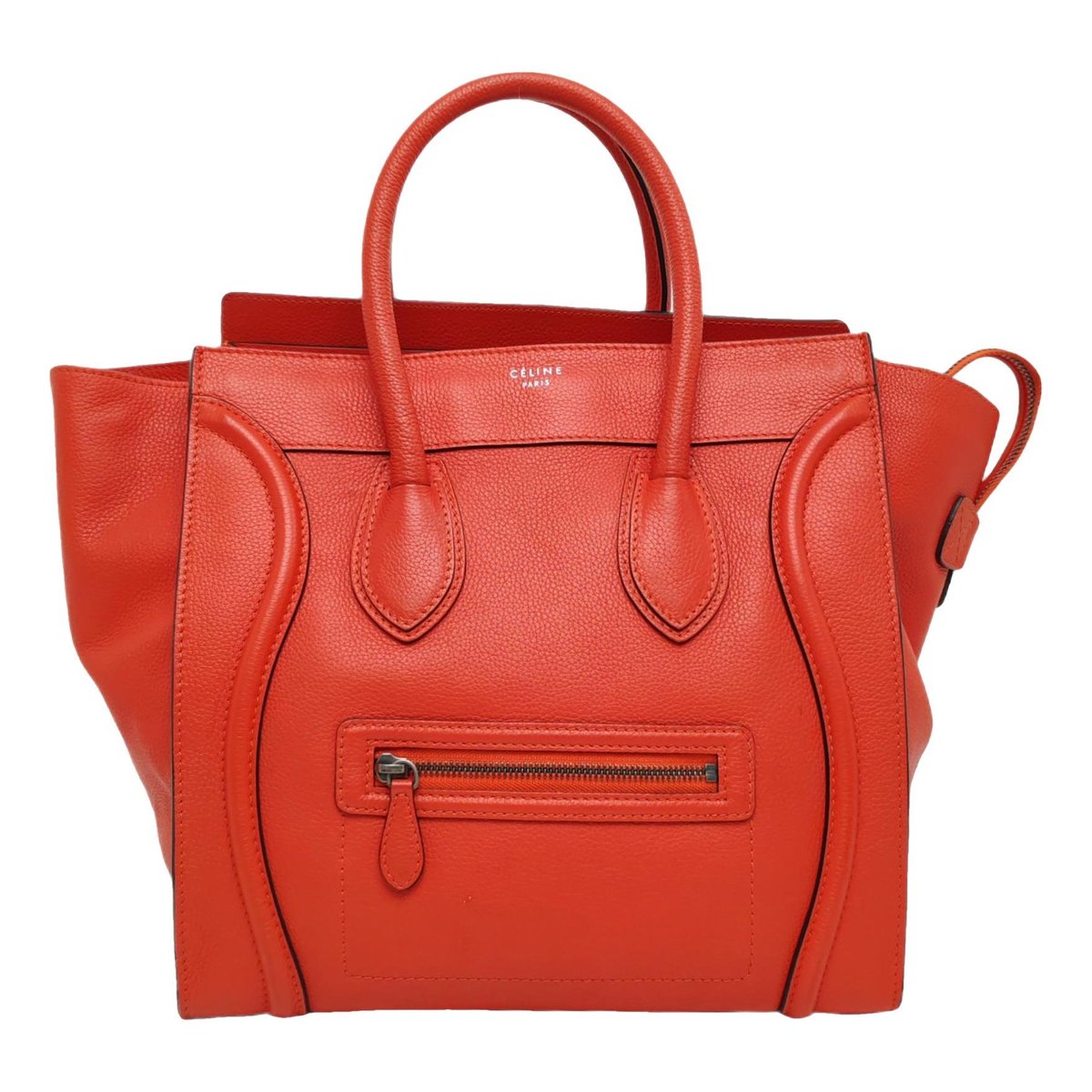 Luggage leather handbag