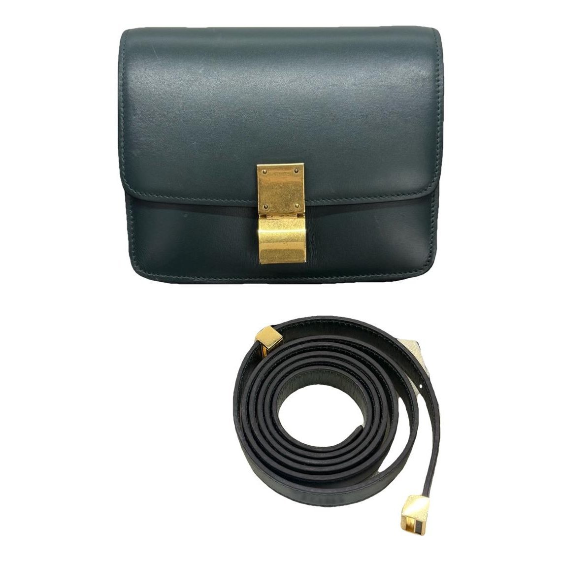 Classic leather handbag