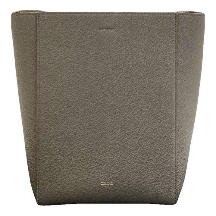 Seau Sangle leather handbag