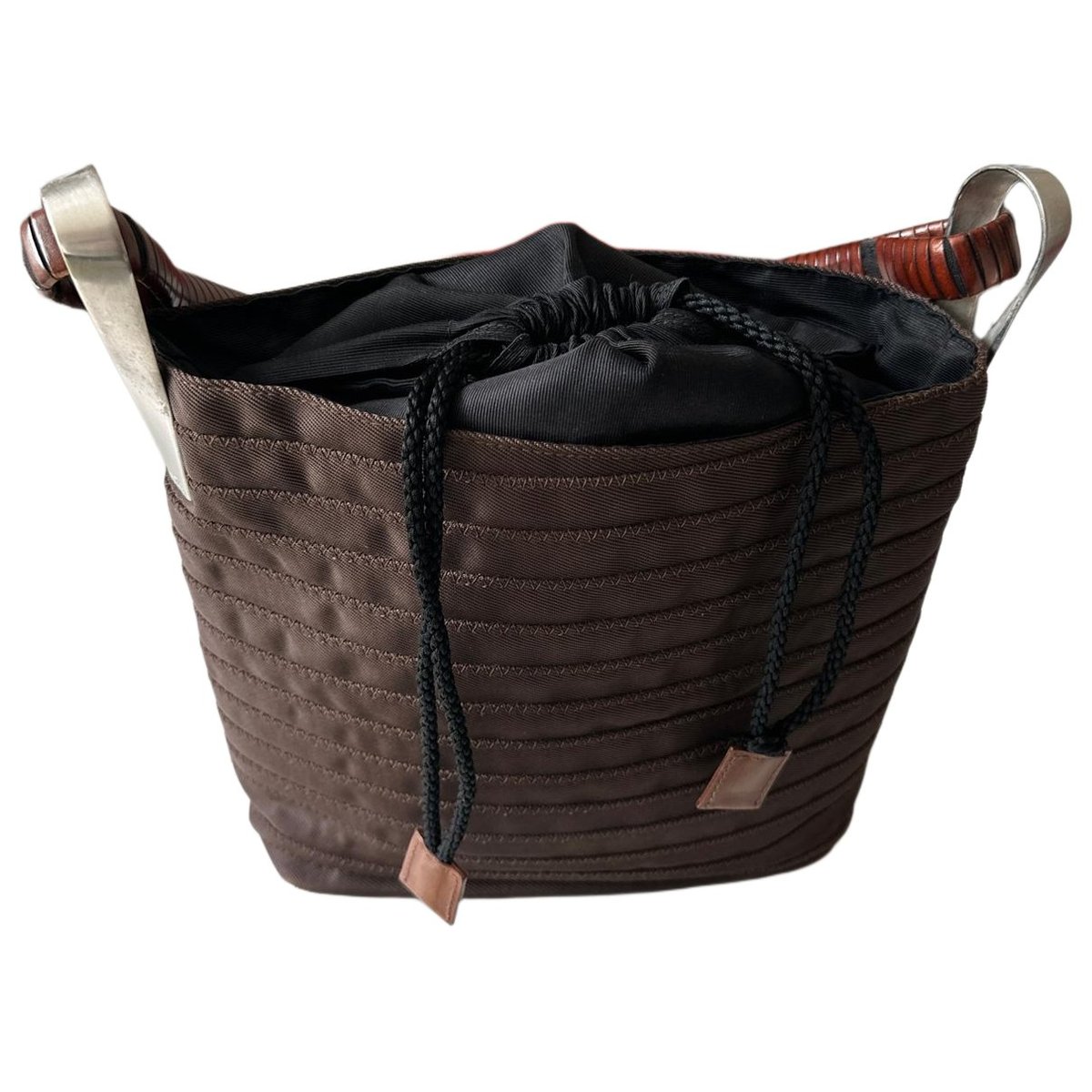 Pagodon leather handbag