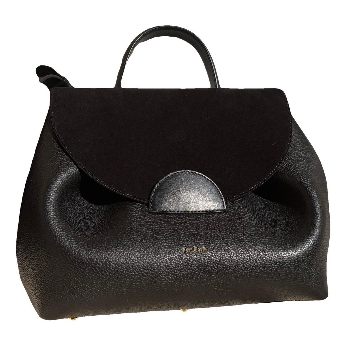 Numéro un leather crossbody bag