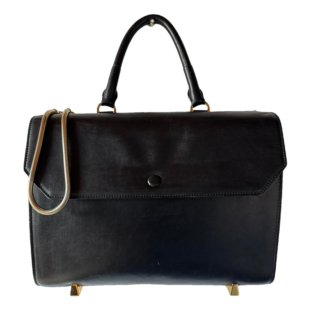 Leather handbag