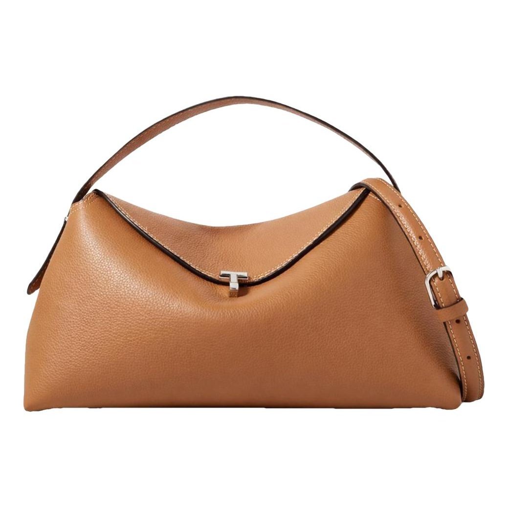 T-Lock leather crossbody bag
