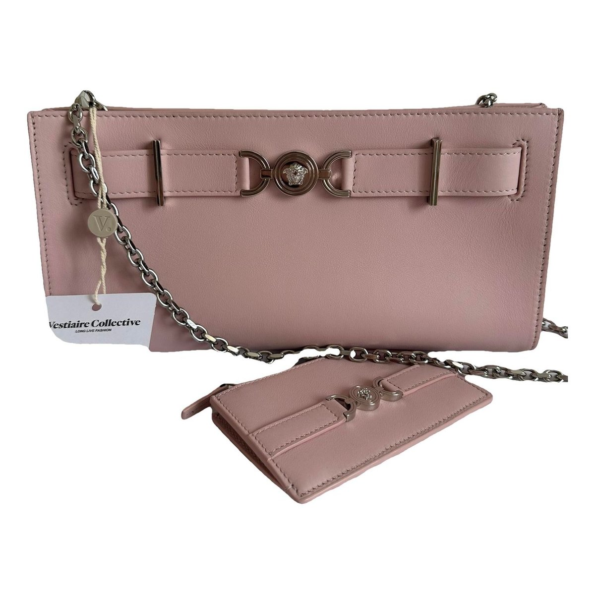 La Medusa leather handbag