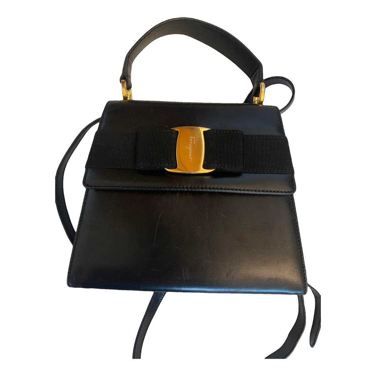Iconic Top Handle leather handbag