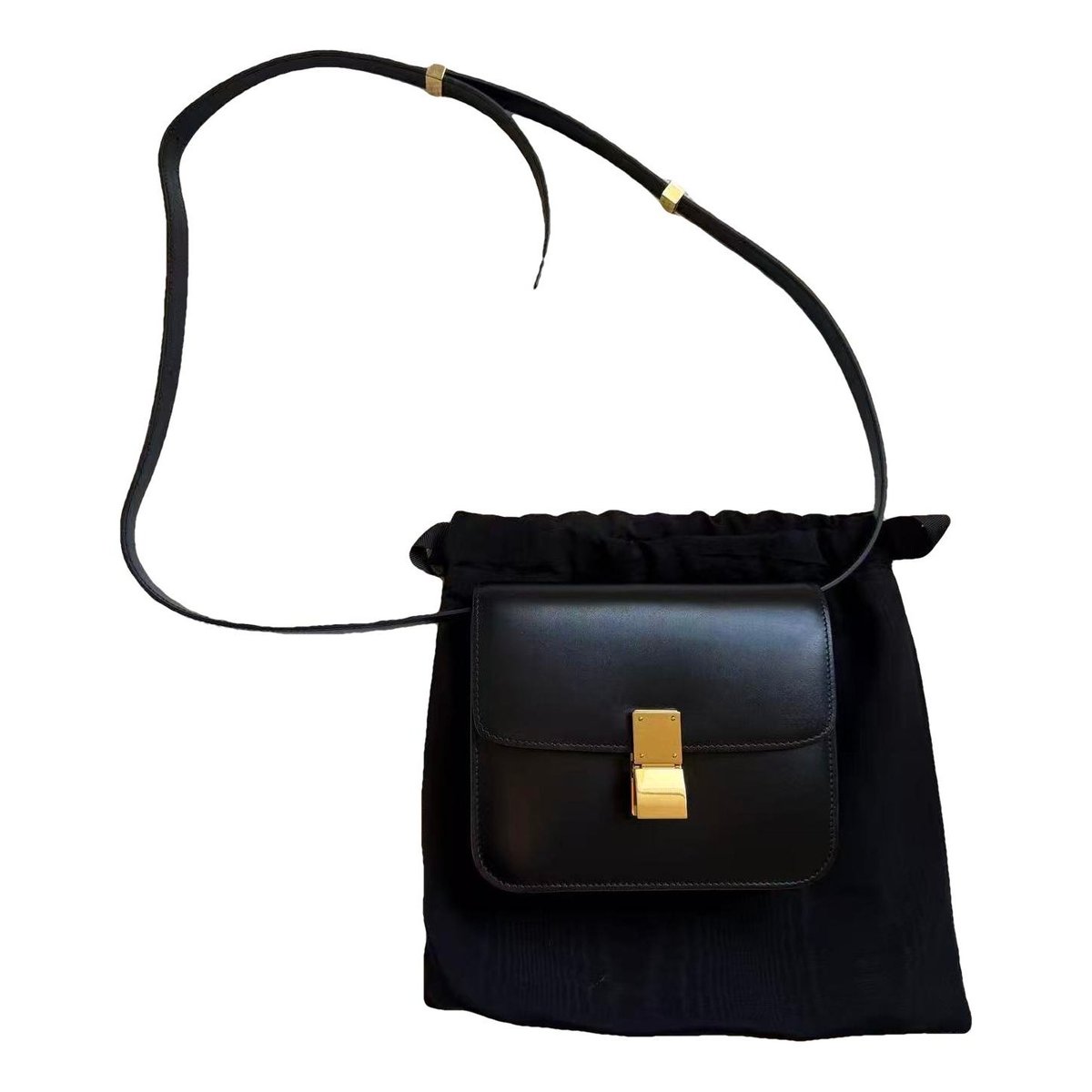 Classic leather handbag