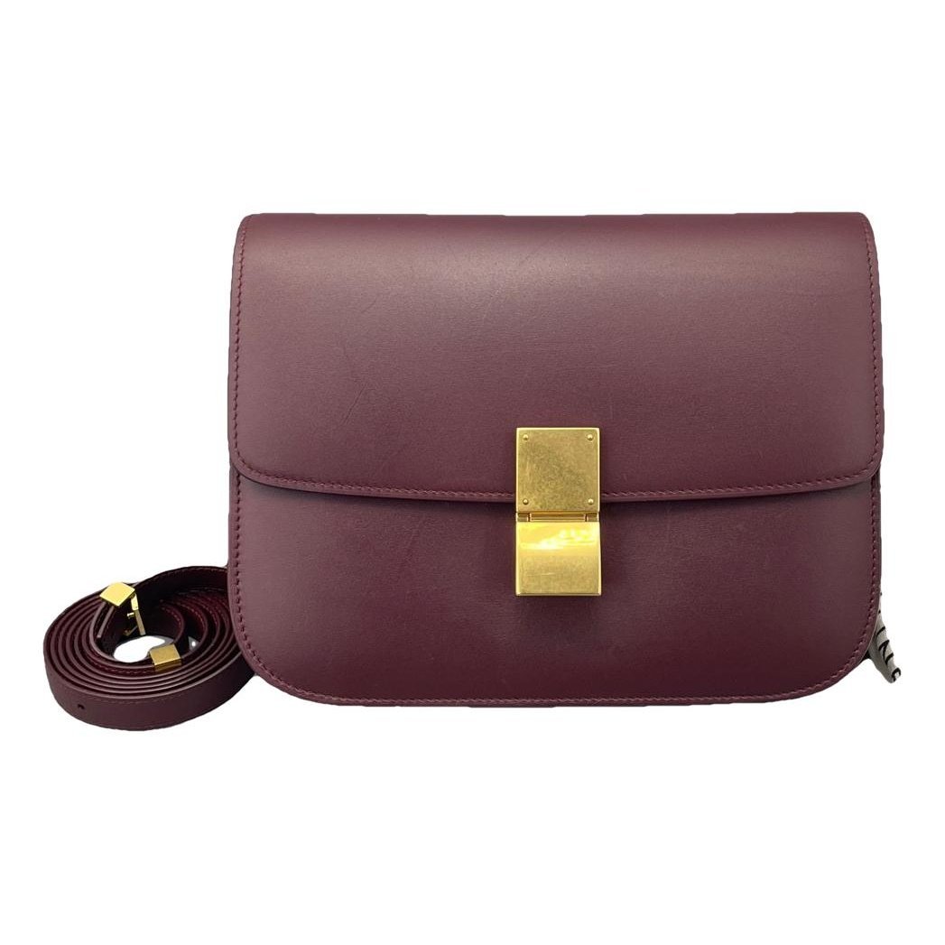 Classic leather handbag