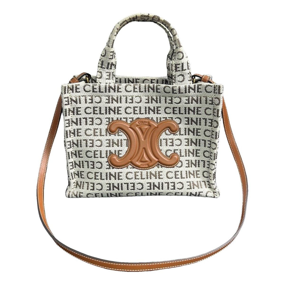 Cabas cloth handbag