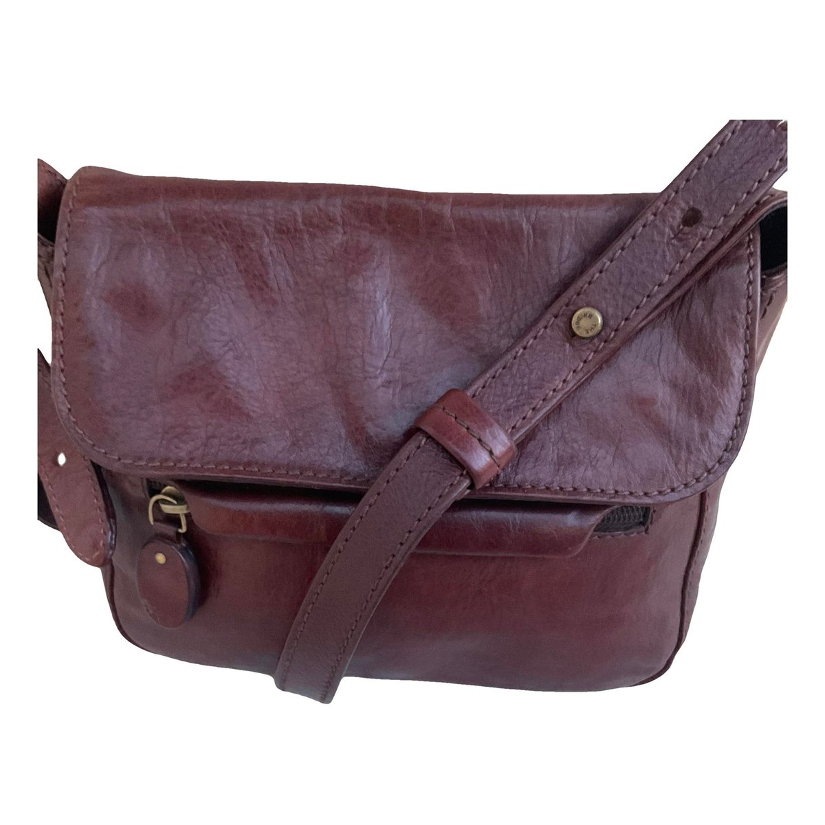 Leather crossbody bag