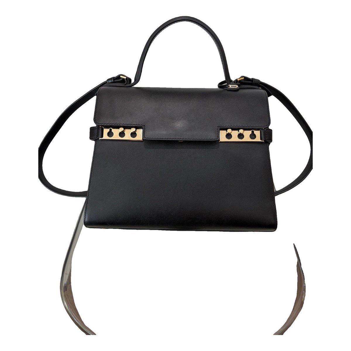 Tempête leather handbag
