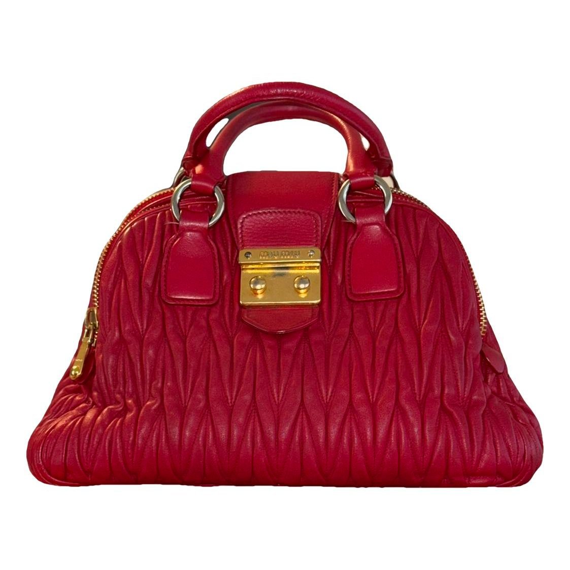 Coffer leather satchel