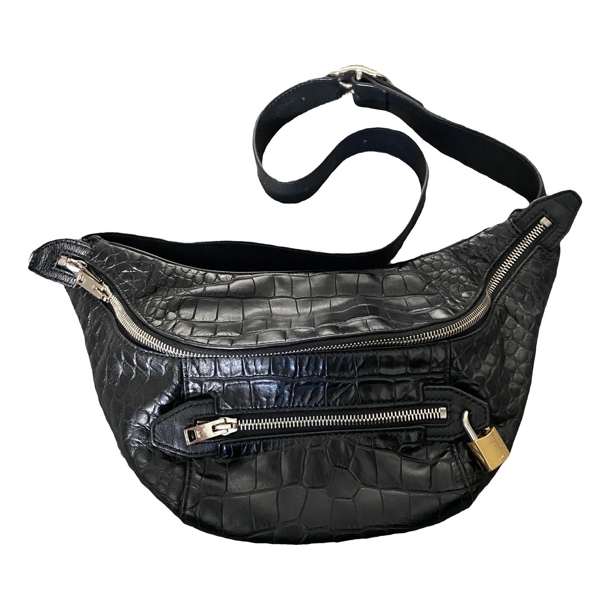 Leather crossbody bag