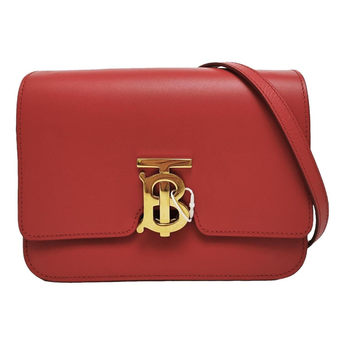 TB leather handbag