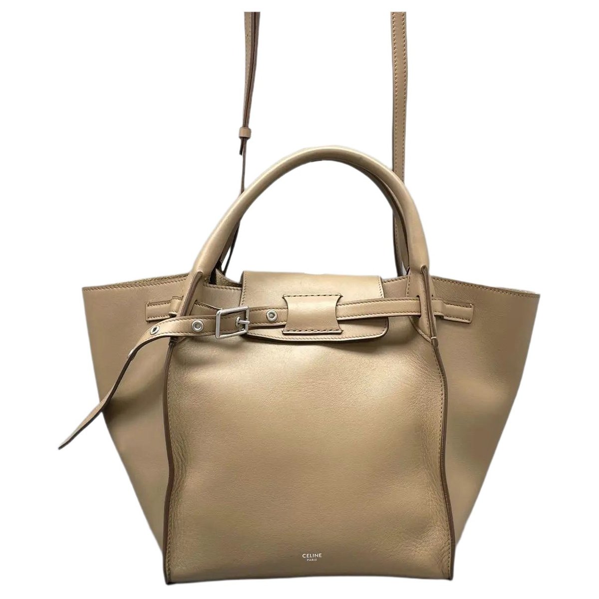 Big Bag leather handbag