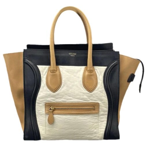 Luggage leather handbag