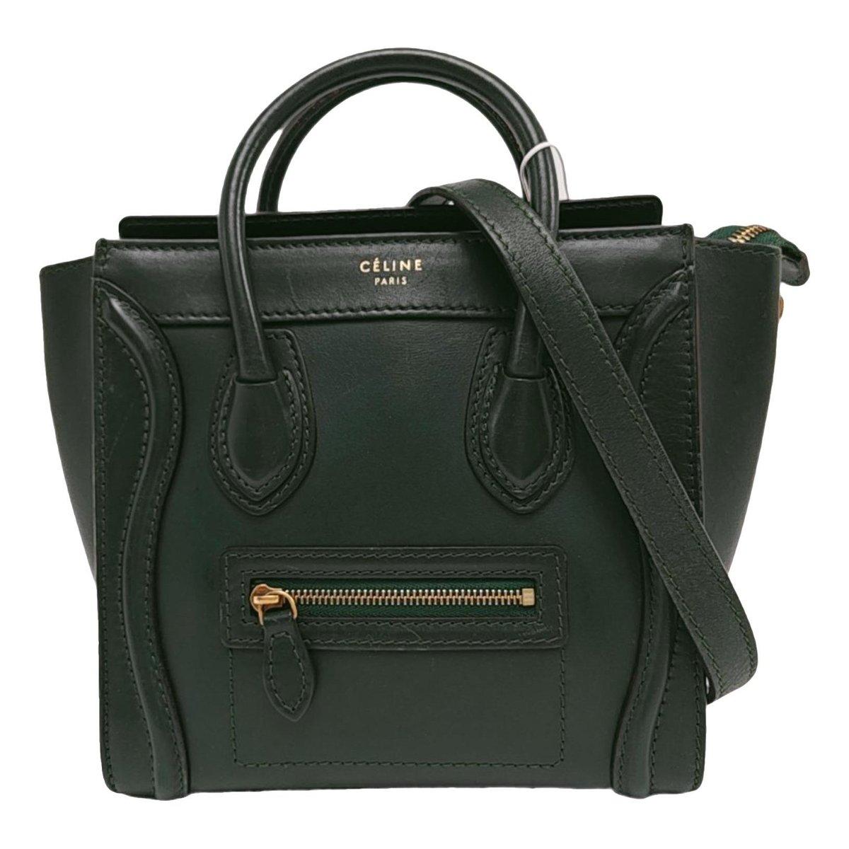 Nano Luggage leather handbag