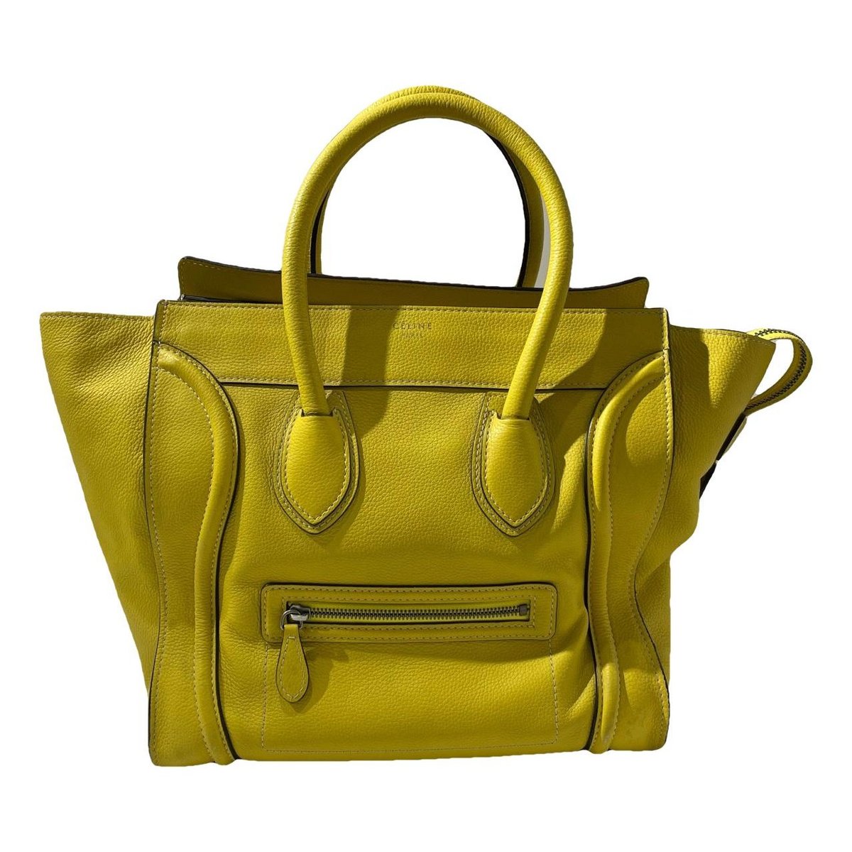 Luggage leather handbag