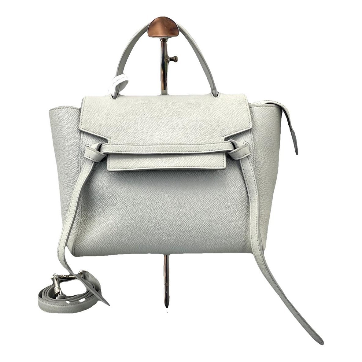 Belt leather handbag